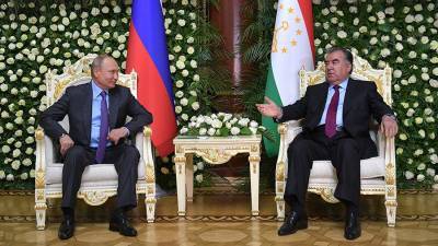 В МИДе Таджикистана заявили о подготовке к визиту Путина