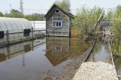 В Ярославском районе остаются затопленные дачи