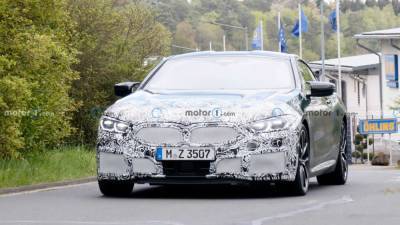 В Германии тестируют обновленный BMW 8 Series Coupe