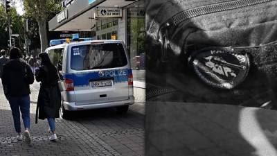 У охранявшего еврейских демонстрантов полицейского нашли нашивку с фашистским танком