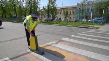 В Вологде проверяют качество дорожной разметки на городских улицах