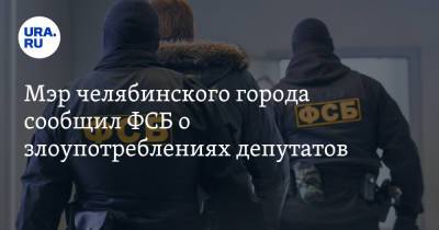 Мэр челябинского города сообщил ФСБ о злоупотреблениях депутатов. Инсайд