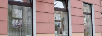 В Гомеле на проспекте Ленина появились акварельные окна