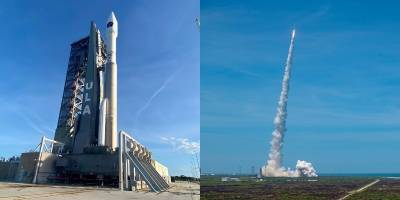 Ракета Atlas V доставила на орбиту пятый спутник предупреждения о ракетном ударе SBIRS Geo-5 - Фото/видео - ТЕЛЕГРАФ