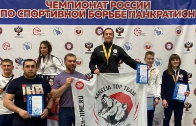 Карельская спортсменка Наталья Дьячкова стала чемпионкой России по панкратиону