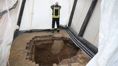 В Германии коммунальщики нашли ведущий к банку подземный ход