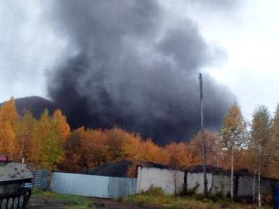 Видео: поселок Малиновка накрыло густое облако угольной пыли
