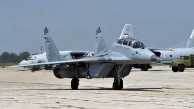 ВВС Сербии пополнились двумя истребителями МиГ-29