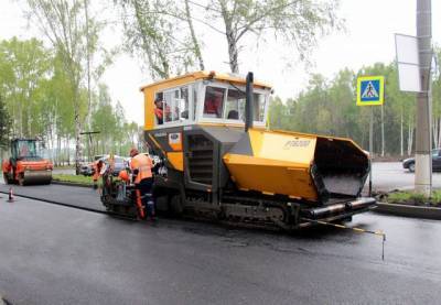 В Кемерове завершается ремонт шоссе Леонова
