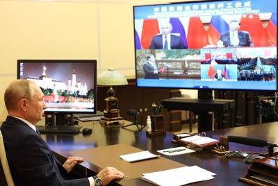 Путин и Си Цзиньпин запустили строительство новых атомных блоков в Китае
