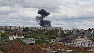 Двое летчиков погибли при крушении самолета в Барановичах