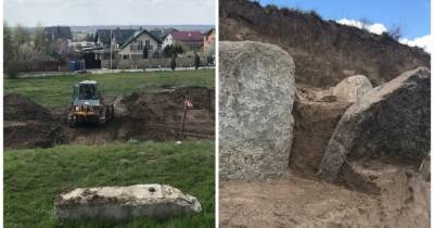 "Украинский Стоунхендж": археологи под Днепром нашли курган возрастом более 5 тыс. лет (фото, видео)