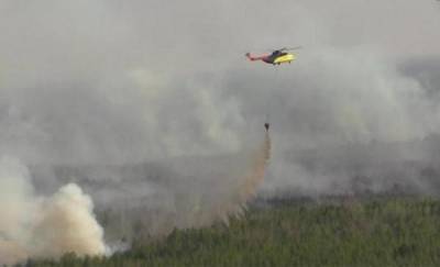 Продолжается локализация крупного пожара в Тюменском районе