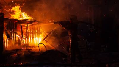 Пожар под Иркутском мог начаться по вине человека