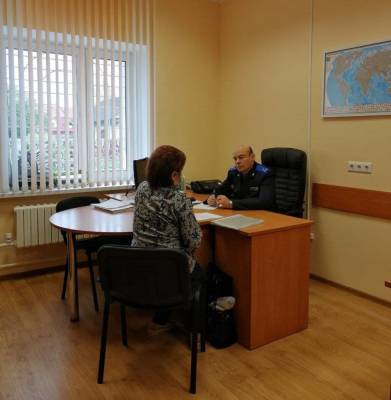 Начальник УСК по Гродненской области Эдуард Малиновский провел прямую линию и личный прием граждан в Вороново