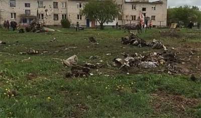 Военный самолет потерпел крушение в Беларуси