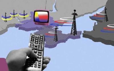 Российские каналы “оккупировали” украинские частоты Херсонщины и Донбасса
