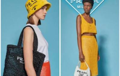 Махровые панамки и соломенные шоперы: Prada выпустили пляжную коллекцию (ФОТО) - skuke.net