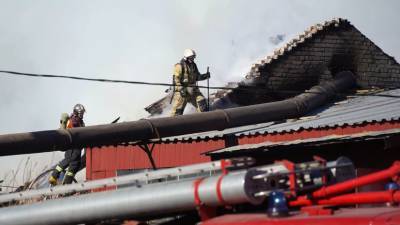 Локализован крупный пожар в посёлке Дальний Иркутской области