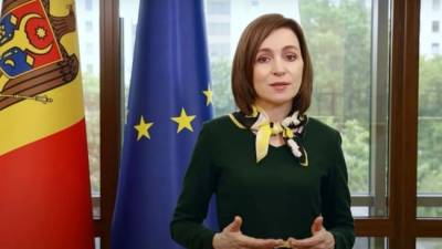 Санду: Надеюсь Россия не будет мешать проевропейской повестке Молдавии