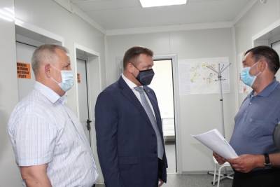 Любимов посетил новый ФАП в селе Сысои Сараевского района