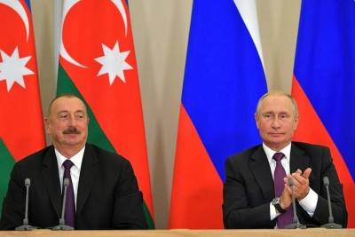 Путин обсудил с Алиевым ситуацию с Арменией