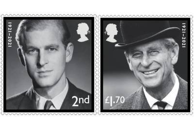 У Британії випустили поштові марки на честь принца Філіпа
