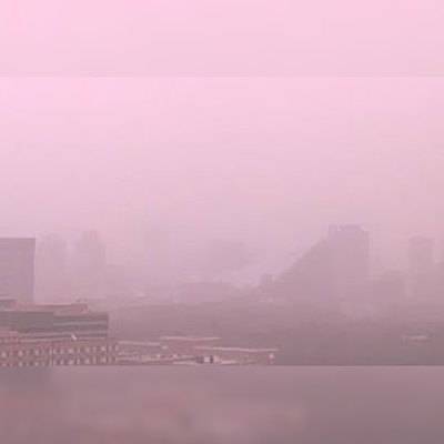 На Астрахань обрушилась пыльная буря