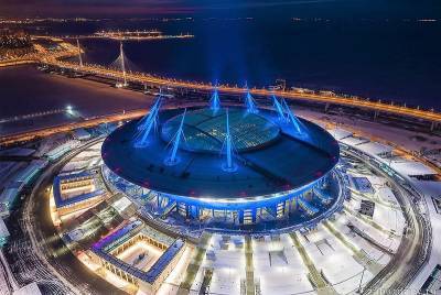 «Газпром Арена» заняла 21 место в рейтинге лучших стадионов мира