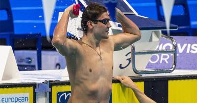 Пловец Колесников выиграл заплыв на 100 метров кролем с рекордом ЧЕ
