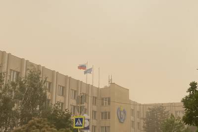 Когда в Астрахани прекратится пыльная буря