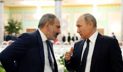 Путин и Пашинян сошлись во мнении о методологии разрешения пограничного инцидента