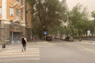В Астрахани зарегистрированы жертвы пыльной бури