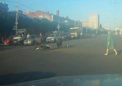Мотоциклист, пострадавший в ДТП на Первомайском проспекте, не имел прав