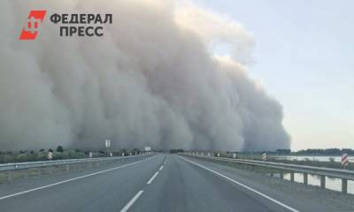 Очевидцы делятся кадрами пылевой бури в Астрахани и Дагестане