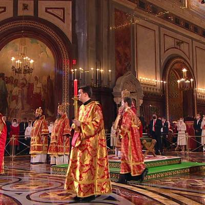 Православные празднуют Пасху – день Воскресения Христова – главный праздник христиан