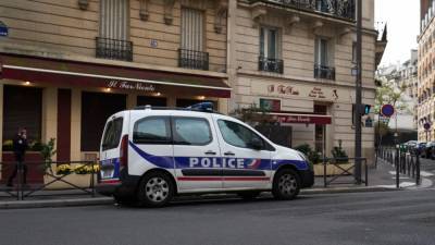 Полиция Франции разгоняет первомайскую демонстрацию водометами и газом