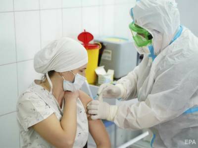В пяти областях Украины за сутки не сделали ни одной прививки от COVID-19