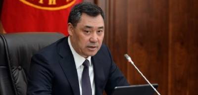 Садыр Жапаров: Некоторые силы спровоцировали беспорядки на кыргызско-таджикской границе