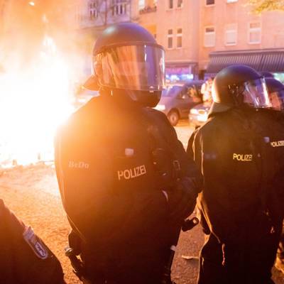 В Берлине прошли жесткие задержания на демонстрации