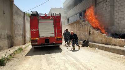 Сирийским пожарным закупили новую технику