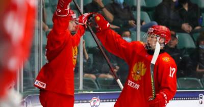 Сборная России со счетом 11:1 разгромила Чехию на юниорском ЧМ по хоккею