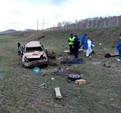 В Башкирии 21-летний водитель не справился с управлением и спровоцировал смертельную аварию
