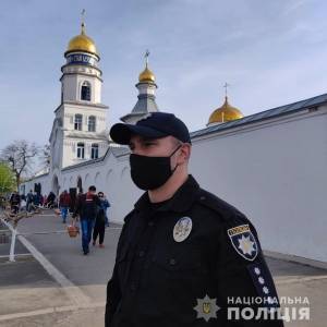 Полиция: в Запорожской области Пасхальные богослужения прошли без нарушений
