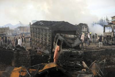 В Кабуле при пожаре погибли девять человек