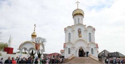 Александр Лукашенко в Пасху посещает храм в Турове