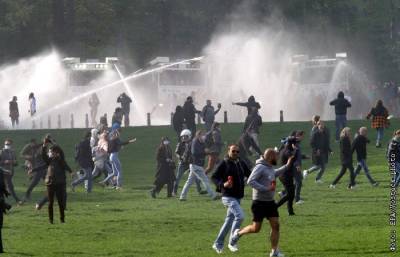 В Брюсселе задержали 132 участников субботних протестов