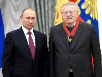 Жириновский потребовал не называть Путина президентом и закрыть КПРФ