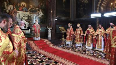 Православные христиане встретили Пасху