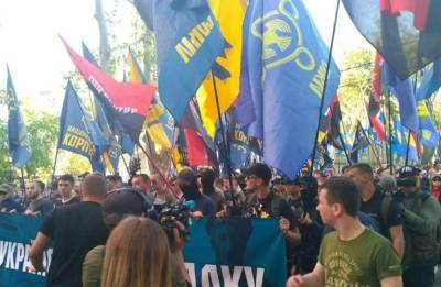 В Одессе в годовщину гибели 42 сторонников Антимайдана националисты организовали марш